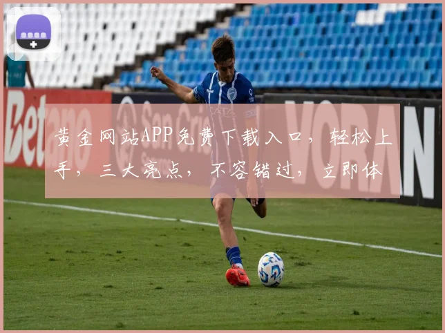 黄金网站APP免费下载入口，轻松上手，三大亮点，不容错过，立即体验