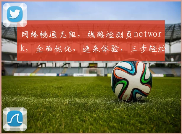 网络畅通无阻，线路检测页network，全面优化，速来体验，三步轻松检测
